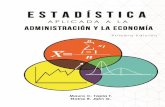 Estadística aplicada a la administración y la economíarepositorio.cidecuador.org/bitstream/123456789/72/1...II Estadística Aplicada a la Administración y la Economía PRIMERA