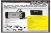 El scanner HDS con cobertura especializada Diesel y con ... · y Detroit Diesel 9509 Adaptador Isuzu COBERTURA (Compativilidad con Software PKG) • Sistemas J1708 de marcas Cummins,