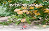 RECOMENDACIONES PARA EL CULTIVO DEL ALMENDRO · recomendaciones para el cultivo del almendro productos fungicidas recomendados para el cultivo del almendro producto composiciÓn enfermedad