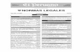 Normas Legales 20061218 - IPDUNORMAS LEGALES El Peruano 334748 Lima, lunes 18 de diciembre de 2006 Res. N 1558-2006-MP-FN.- Declaran fundada denuncia interpuesta contra Juez del Sétimo