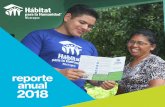 reporte anual 2018bitat...En julio realizamos el tradicional bazar en la oficina de Hábitat Nicaragua y en la comunidad de San Cayetano. A finales de agosto realizamos a bienvenida