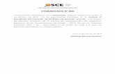 COMUNICADO N° 004...CONCURSO DE PRÁCTICAS N 001-2019-OSCE-LIMA COMUNICADO N 004 Los postulantes declarados como Ganadores, deberán presentarse el día 15 de febrero de 2019, con