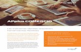 APplus COMERCIO...APplus no solo satisface las necesidades específicas de la industria del comercio de manera ejemplar, también da soporte a todos los procesos de negocios en empresas
