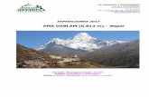 AMA DABLAM (6.812 m).- Nepal - Aragón Aventura...para cada especialidad. El guía, en este caso, es responsable del itinerario, logística y la seguridad del grupo. Con Sherpa de