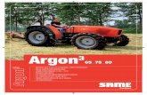 Argon3 - Interempresas · argon3 6565_75_80_75_80 fiabilidad. • motores tier iii, de 3 Ó 4 cilindros, turbo intercooler • nueva carrocerÍa monobloque • cambio sincronizado