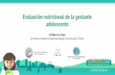 Evaluación nutricional de la gestante adolescenteold.integracionsocial.gov.co/anexos/documentos... · 2019-06-11 · 665 gestantes chilenas, com edad entre 18 y 35 años, paridad