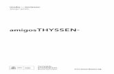Museo Nacional Thyssen-Bornemisza - otoño...impresionistas de la colección del Museo Thyssen, se profundizará en la representación de los objetos o personas, que tienen volumen,