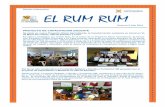 Boletín informativo EL RUM RUM · tes y 1376 niños y niñas de inicial en Villa El Salvador participen de una propuesta educativa centra-da en la formación de niños investigadores