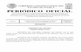 GOBIERNO CONSTITUCIONAL DEL ESTADO DE …para el Municipio de Amozoc. 2 (Décima Cuarta Sección) Periódico Oficial del Estado de Puebla Miércoles 21 de ... Al margen el logotipo