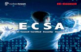 EC-Council Security Analyst v10 (ECSA)v...ECSA (Practical) también evalúa sus habilidades para realizar investigaciones de amenazas y explotación, habilidades para comprender exploits