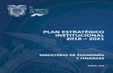 PLAN ESTRATÉGICO INSTITUCIONAL 2018 – 2021 · El proceso de diagnóstico se desarrolló bajo un enfoque participativo, para lo cual se realizaron talleres de identificación de
