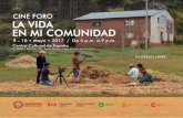 LA VIDA EN MI COMUNIDAD - Chirapaqchirapaq.org.pe/es/wp-content/uploads/sites/3/2017/05/programa-cine-foro.pdf · cortometraje Sara Tarpuy – Siembra de Maíz, en donde se desempeñó