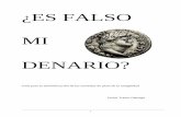 ¿ES FALSO MI DENARIO?¿Es falso mi denario? Prólogo Guía para la autentificación de las monedas de plata de la Antigüedad lo que al final de su libro nos propone calcular el “Grado