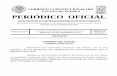 GOBIERNO CONSTITUCIONAL DEL ESTADO DE PUEBLA … · 2 (Undécima Sección) Periódico Oficial del Estado de Puebla Miércoles 23 de diciembre de 2015 GOBIERNO DEL ESTADO PODER LEGISLATIVO