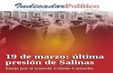 19 de marzo: última presión de Salinasindicadorpolitico.mx/images/indicador-pdf/2014/I-02/IP-2014-02-14.pdf · Como se ven los idus de marzo, estimada oficina de Carlos Salinas,