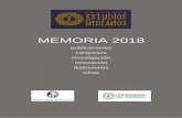 MEMORIA 2018 - Red de Humanidades Digitaleshumanidadesdigitales.net/wp-content/uploads/2019/...de representaciones establecido por el imaginario imperial y consolidar una imagen simbólica