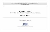 CIATEQ, A.C. Centro de Tecnología Avanzada (CIATEQ)2006-2012.conacyt.gob.mx/Centros/CIATEQ/ANUARIO CIATEQ 2008.pdf · Unidad Aguascalientes y la Dirección de la Unidad Tabasco.