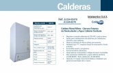 Calderas - Grupo Vanti0.pdfModelo JLG34 MIXTA Caudal de agua sanitaria con incremento de 25°C 17.6 L/m Rango de temperatura del agua sanitaria 30°C - 55°C Rango de temperatura delaguadecalefacción