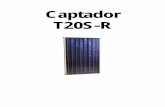 Captador T20S-Rkonstruir.com/C.T.E/HE-4-Contribucion-solar-minima-de-agua-caliente... · Los captadores estarán orientados al Sur geográfico (permitiéndose pequeñas desviaciones