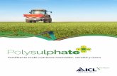Fertilizante multi-nutriente Innovador, versátil y únicopolysulphate.com/uploads/Documents/polysulphate-leaflet-es.pdf · nutrientes esenciales y micronutrientes adicionales Un