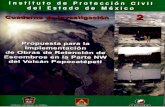 Instituto de Protección Civil del Estado de Méxicocgproteccioncivil.edomex.gob.mx/sites/cgproteccioncivil...Presa baja o reducida 13 Presa cribadora de rejilla vertical 13 Presa