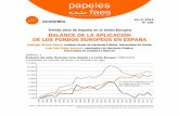 Balance de la aplicación de los fondos europeos en …...ECONOMÍA Treinta años de España en la Unión Europea BALANCE DE LA APLICACIÓN DE LOS FONDOS EUROPEOS EN ESPAÑA Santiago