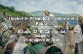 Unidad 2: El modo de vida en el Reino - Iglesia Biblica Bautistaiglesiabiblicabautista.org/archivos/estudios/el... · 2016-08-25 · Aplicaciones El Sermón del Monte en el día de