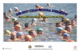 CARTELL TRAVESSIA VNG 2013 · CLUB NATACIÓ VILANOVA natació màsters natació sincronitzada aigües obertes 1988 XXXIV TRAVESSIA NEDANT LA PLATJA VILANOVA I LA GELTRÚ / 2013 (edició
