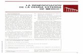 LA RENEGOCIACION 1. 2o.ANTECEDENTESinternet.contenidos.inegi.org.mx/contenidos/productos/...LA RENEGOCIACION DE LA DEUDA EXTERNA DE MEXICO* 1. 2o.ANTECEDENTES Cuando el Presidente