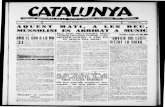 ONO El C08.0 lO NO COllECTI Llibertaria/Catalunya/19370925.pdf · ANY I Barcelona, dissabte, 25 de setembre del 193i NUMERO 186 AQUEST MATI, A L'ES DEU, MUSSOLINI ES ARRIBAT A MUNIC