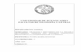 UNIVERSIDAD DE BUENOS AIRES FACULTAD DE FILOSOFÍA Y … · BRONCKART, J-P y PLAZAOLA GIGER ITZIAR (2007). “La transposición didáctica. Historia y perspectiva de una problemática
