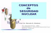 CONCEPTOS de SEGURIDAD NUCLEAR · 2010-11-26 · 3 SEGURIDAD NUCLEAR El objetivo fundamental de la Seguridad Nuclear, en conjunto con Protección Radiológica, es proteger a las personas