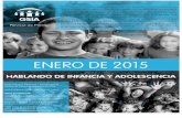 ENERO DE 2015 - Grupo de Sociología de la Infancia y la Adolescenciagrupodeinfancia.org/wp-content/uploads/2015/02/GSIA-HDI... · 2015-02-12 · HABLANDO DE INFANCIA Y ADOLESCENCIA