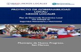 PROYECTO DE GOBERNABILIDAD · 2017-03-16 · iii Quetzaltenango, Guatemala, enero de 2017. Respetable Corporación Municipal: Como Directora Ejecutiva de Nexos Locales, un proyecto