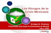 Los Riesgos de la Crisis Mexicana - BajaEco“Estado Rebasado” En medio de la crisis política, el Estado mexicano es incapaz de cumplir los mandatos básicos de todo gobierno, como
