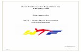 Real Federación Española de Taekwondo …...de patadas en un salto frontal Tuio Ap Chagui 3, 4 y 5 veces en el aire, grados de giros en una patada de giro 360o, 540o, 720 y más