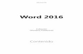 Word 2016 - ediciones-eni.com · Contenido 6 Gestión de documentos extensos i Notas y marcadores Crear notas al pie de página y notas al final del documento . . . . . . . . . .277