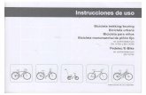 Instrucciones de uso 0vsf-iberica.es/descargas/ewExternalFiles/Instrucciones de uso.pdf · ciones de uso antes del primer uso de la bicicleta. Guarde siempre estas instrucciones de