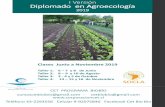I Versión Diplomado en Agroecología 19 web/2Diplomado... · 2019-12-11 · I Versión Diplomado en Agroecología 2019 Clases Junio a Noviembre 2019 Taller 1: 6 –7 y 8 de Junio