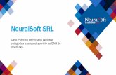 NeuralSoft SRL - MikroTik · Configuramos otros DNS que no sean los de OpenDNS en nuestro Router y lo configuramos como DNS Server de nuestra Red. Por ejemplos los DNS de Google o