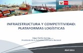 INFRAESTRUCTURA Y COMPETITIVIDAD ......ZONA DE ACTIVIDADES LOGISTICAS Y ANTEPUERTO DEL PUERTO DEL CALLAO Gracias al desarrollo de la infraestructura portuaria y al incremento de la