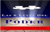 LAS 6 L EL PODERmariocisnerosmx.com/downloads/Las_6_Leyes_del_Poder.pdf · metas no se pueden lograr de la noche a la mañana, las personas suelen perder la motivación a lo largo
