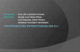 Profesora: Alumnos: Sergio Luis Pérez Pérez Luis Eduardo ...kali.azc.uam.mx/.../Programacion_estructurada.pdf · Programación Estructurada en C++ Comunicación entre módulos En