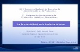 La Sustentabilidad en la Logística de Arcorportal.eco.unc.edu.ar/files/extension/CONGRESO LOG/la...La Logística de Arcor en cifras • 5 Centros de Distribución en Argentina •