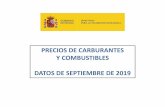 PRECIOS DE CARBURANTES Y COMBUSTIBLES …PRECIOS DE GASOLINAS Y GASÓLEOS COMPOSICIÓN DE PAÍSES DE LA UE Y LA EUROZONA Notas: 1. A 1 de enero de 2015, la U.E. está formada por Bélgica,