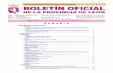 Diputación de León BOLETÍN OFICIALblog.carracedelo.org/wp-content/uploads/2019/11/BOP-217-20191113.pdf · de menos de 20.000 habitantes de la provincia de León. Las actuaciones
