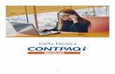 Carta Técnica CONTPAQi® Nóminas 11.1 · 9 C11532 A partir de la versión 11.1.0 de CONTPAQi® Nóminas, en empresas nuevas, el concepto de Percepción 18 Anticipo de sueldos tendrá