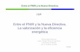 COMPAÑÍA - Entre el PNIR y la Nueva Directiva. La valorización y …wastesalchemy.es/resources/OTERSU+MAILLO.pdf · 2018-03-26 · 1 A.Maíllo Alfonso Maíllo Sánchez Lugar: Colegio
