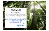 ESAMUR · 2016-05-20 · perfil mwm. el biog`s introducciÓn. aprovechamiento del biog`s: - pretratamiento del biog`s. - cogeneraciÓn con motores. ejemplos de plantas con biog`s