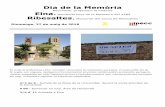 Dia de la Memòria Elna. Remembrança de la Massacre del ...ipecc.cat/novaweb/wp-content/uploads/2018/05/Programa-Elna-2018.pdf · Transferència al compte a nom de IPECC indicant